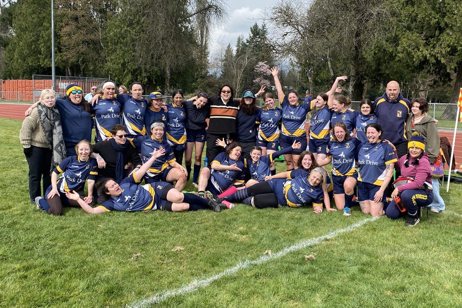 Scribes RFC Senior Womens team photo