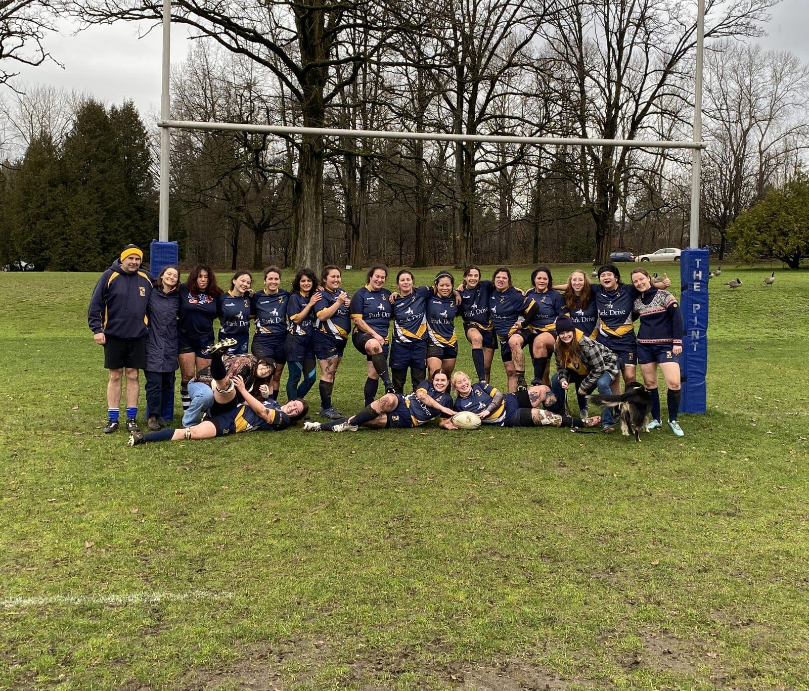 Scribes RFC Senior Womens team photo